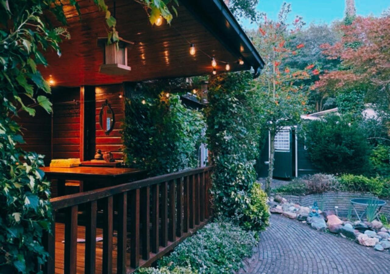 "De Jungle" Chalet Met Veranda Op Ijsselheide Hattemerbroek Veluwe エクステリア 写真